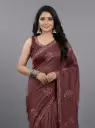 Aarambh Dark Peach saree