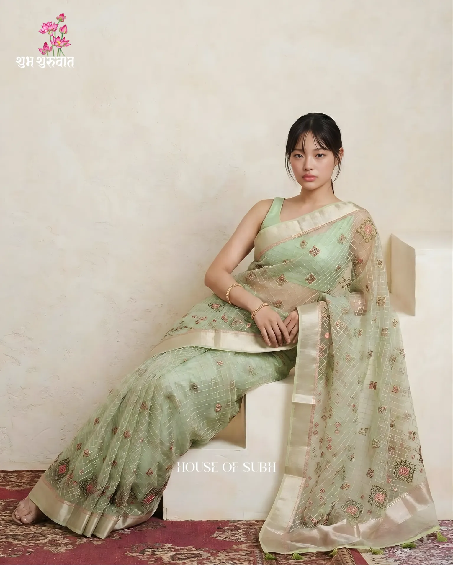 Shagun Parrot Green